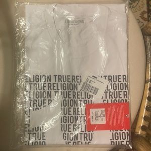 True Religion Script Tee